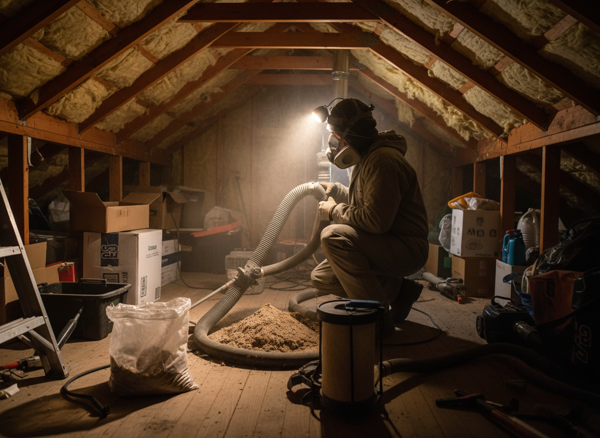 attic duct cleaning in Holladay