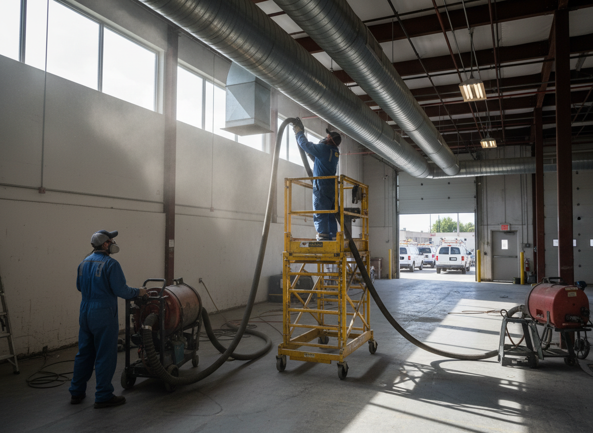 Commercial Air Duct Cleaning in Holladay