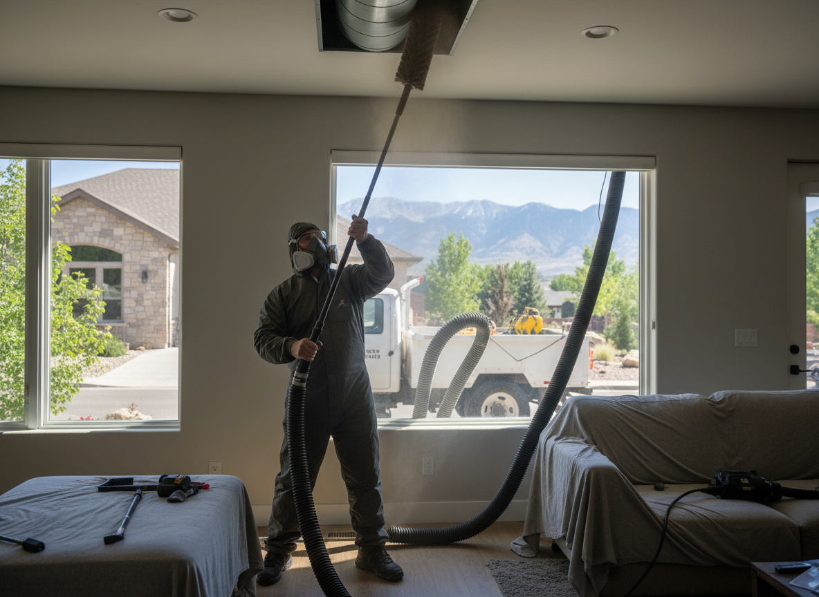 Duct cleaning services near me in Holladay