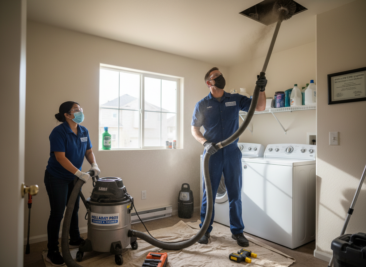 licensed and insured duct cleaners in Holladay